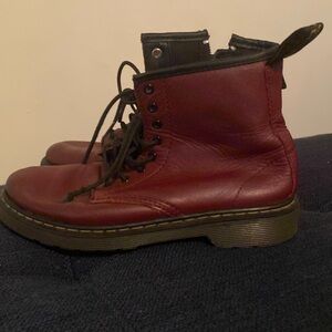 Dr martins Burgundy size 3